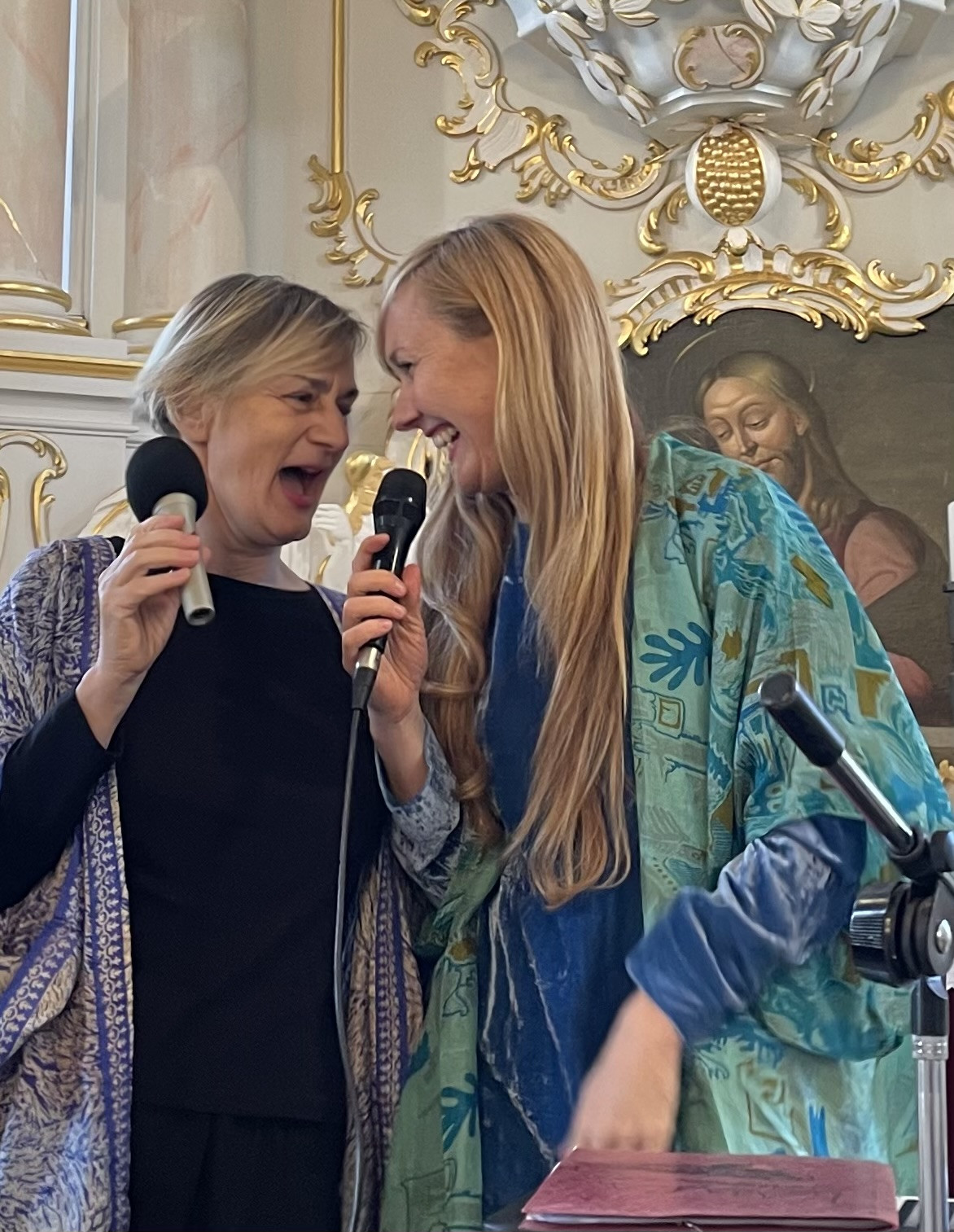 Silke Gonska and Laura Lenhardt